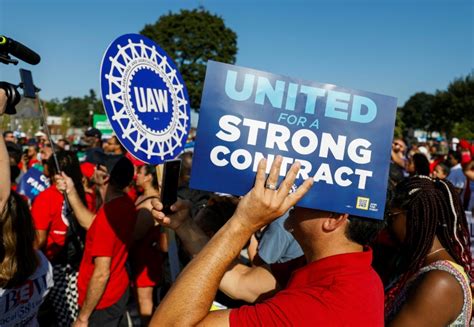 United Autoworkers strikes grow as 7,000 more workers hit pickets against Detroit’s big automakers